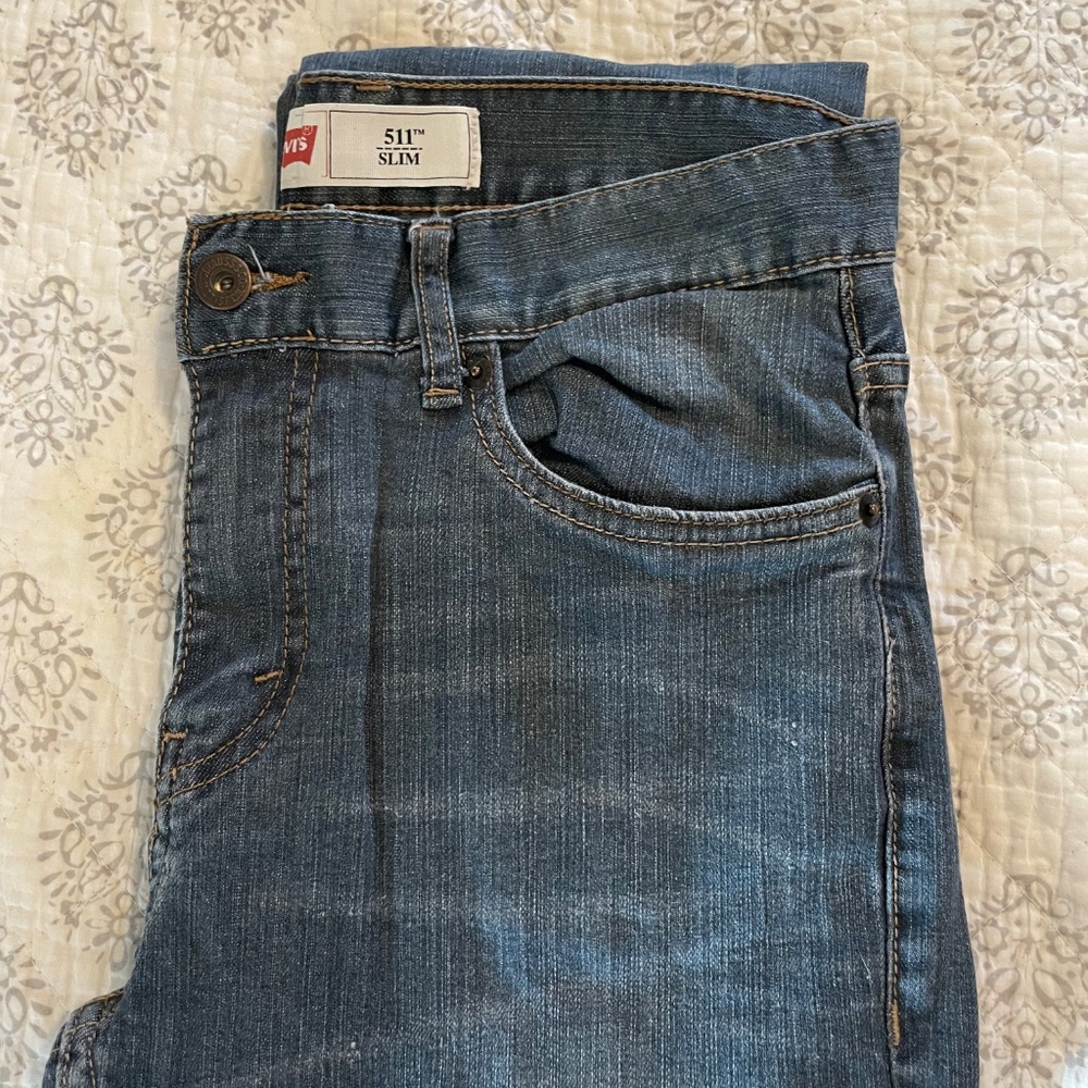 Levi's 511 Slim Boy's Blue Jeans 29x29
